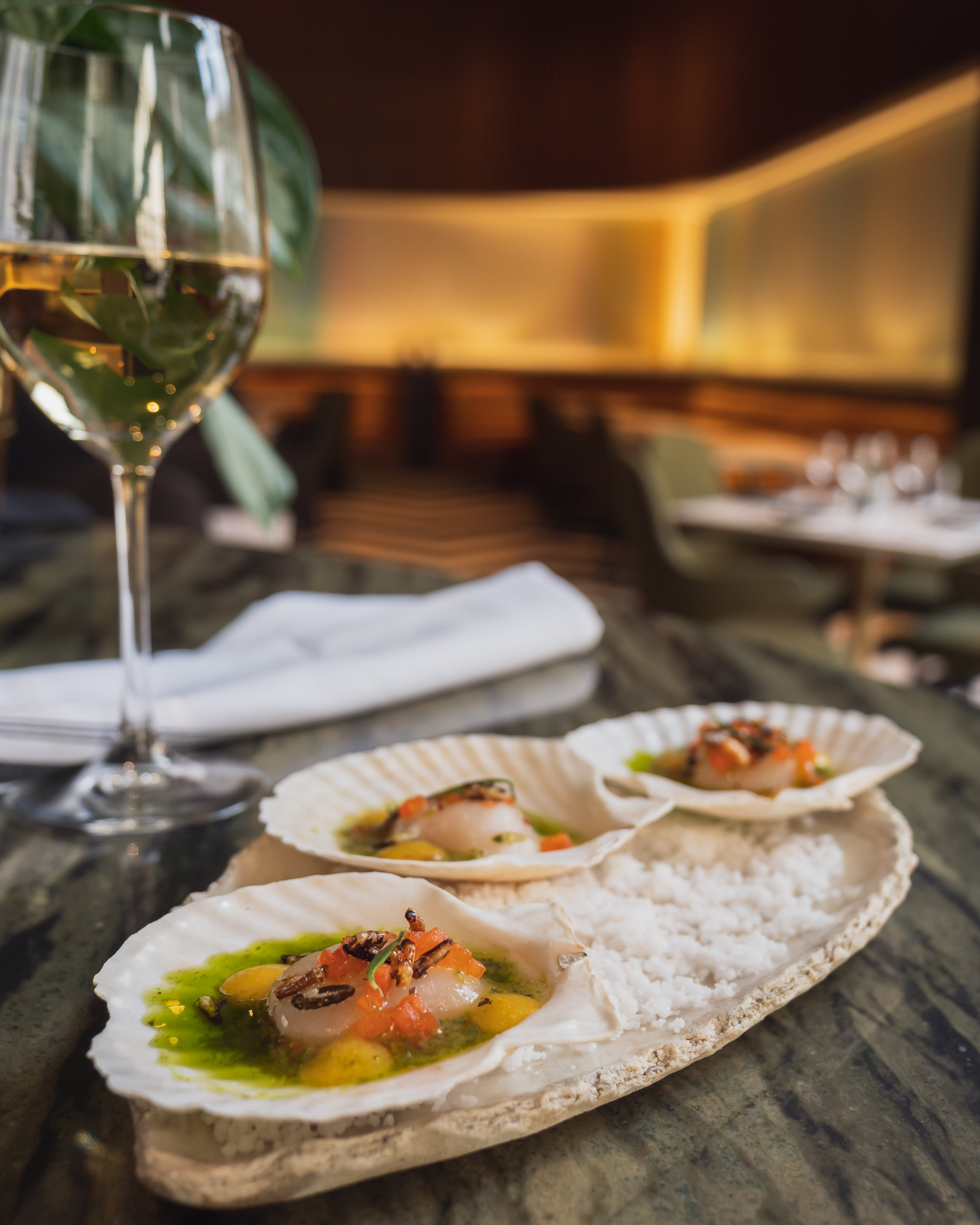 4-course dinner with wine pairing at Rosélys restaurant